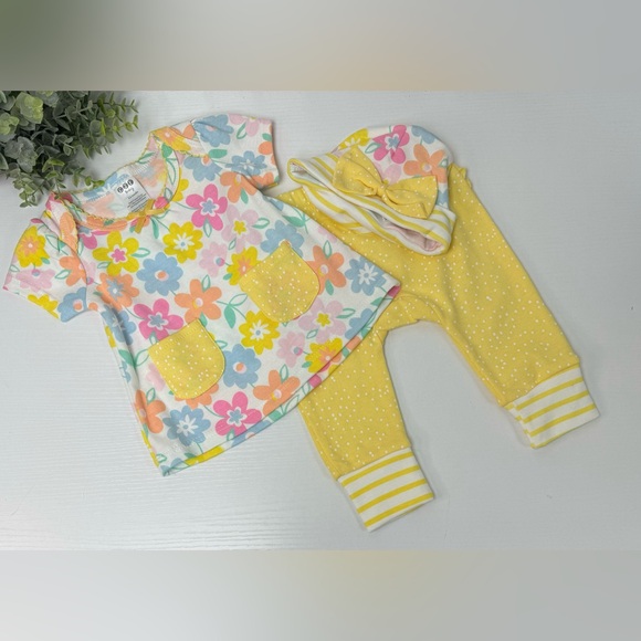 CJP Baby 3pc Outfit - Size 3-6M - Picture 1 of 8